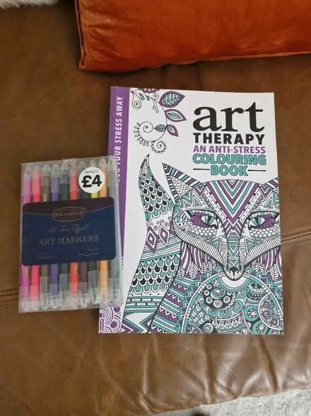 Photo of free Colouring book & pens (Pilrig EH6) #1