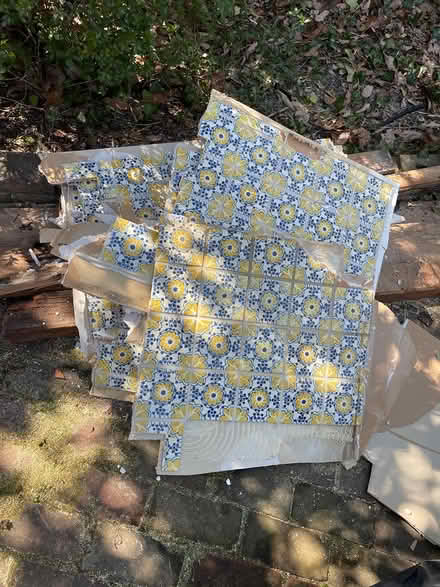 Photo of free Hand-Painted Tiles - Salvaged (Cleveland Park) #4