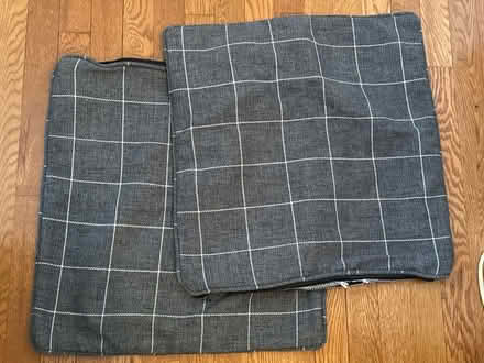 Photo of free 20x20 throw pillow covers (Cedar knolls, NJ) #1