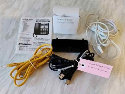 Photo of free Accura 3000 Adaptor, Various Cables (Dunblane FK15) #1