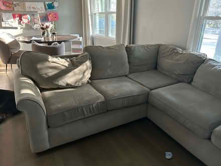 Photo of free Large 3 piece sectional (Near downtown Roswell) #4