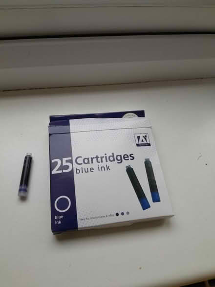 Photo of free Blue ink cartridges fountain pen (Horsham) #1