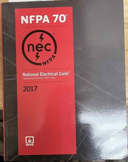 Photo of free 2017 National Electrical Code Book (Morgan Hill (Jackson Oaks)) #1