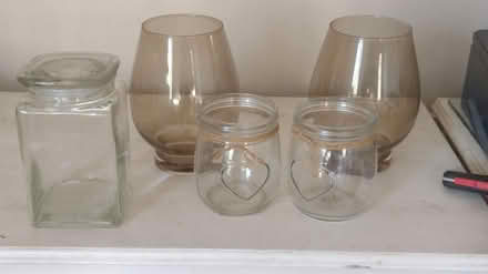 Photo of free Candle jars and kilner jar (Shipley) #1