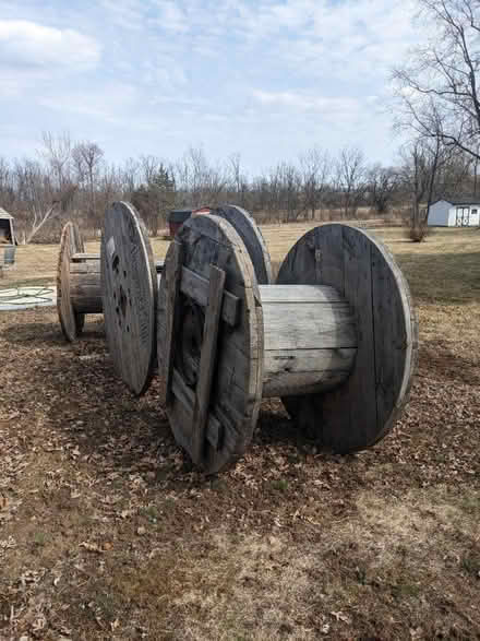 Photo of free Wooden Spools (Doylestown) #2