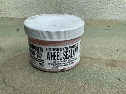 Photo of free Poorboy's wheel sealant. (Beaconsfield HP9) #1