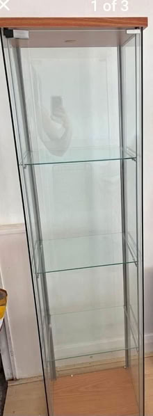 Photo of free Glass display cabinet (Southport PR8) #1