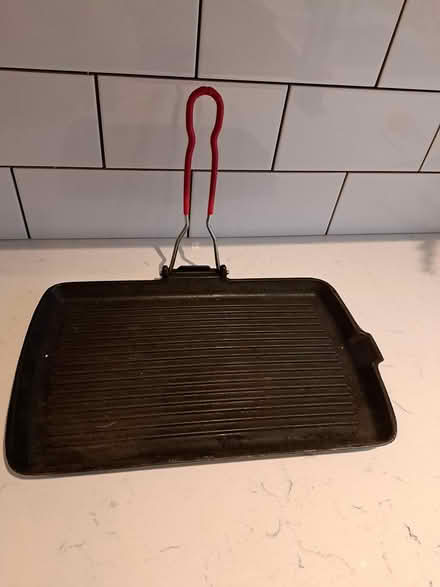 Photo of free Cast iron griddle (Tonbridge road,Maidstone) #1