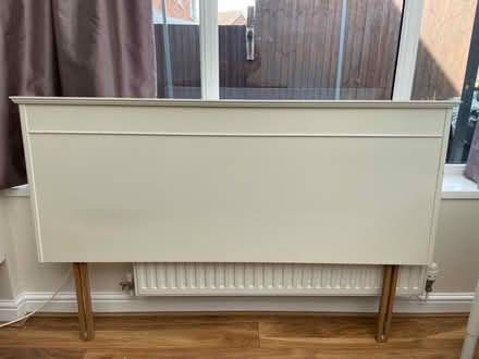 Photo of free King sized wooden headboard (Honiton, EX14) #1