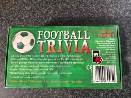 Photo of free Football Trivia game (World’s End Burgess Hill) #2