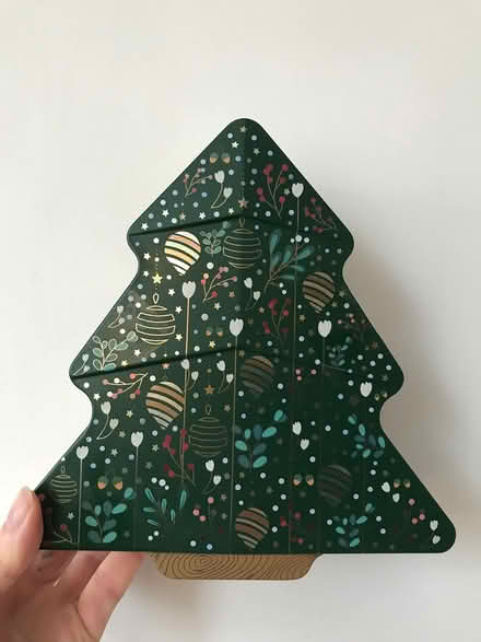 Photo of free Biscuit tin tree shape (Stockport centre) #1
