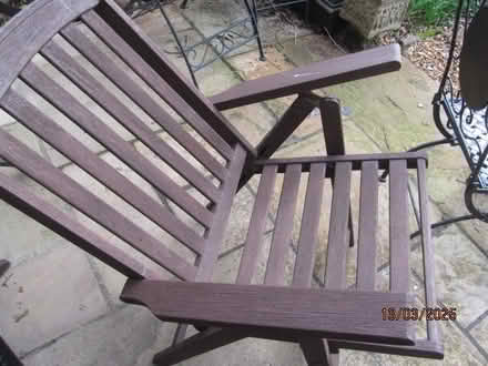 Photo of free Teak sun loungers (didsbury M20) #2