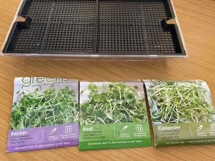 Photo of free Micro greens growing tray and seeds (The Hockering GU22) #1