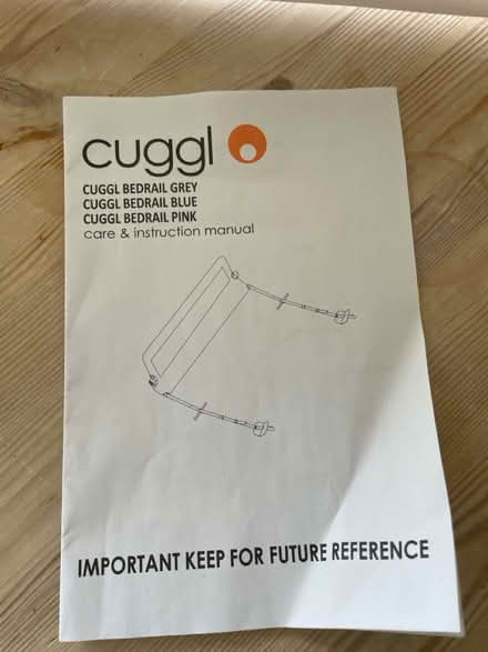 Photo of free Cuggl side bed rail (Horningsea CB25) #2