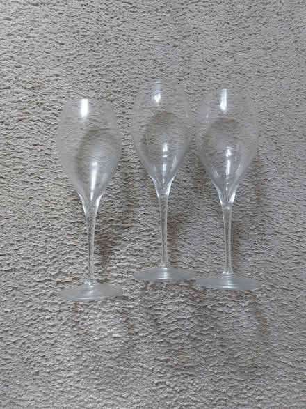 Photo of free 3 wine glasses (Lostock Junction BL6) #1