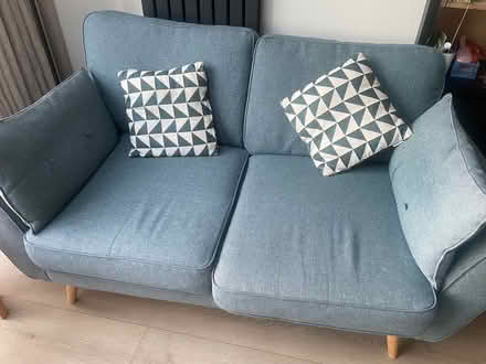 Photo of free 1.5 seater sofa (Blackrock) #1