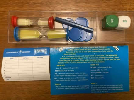 Photo of free Tennis-SPORT DICE game (World’s End Burgess Hill) #1