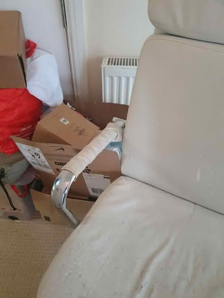 Photo of free White Office Chair (Eastergate PO20 3AA) #4