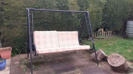 Photo of free Garden swing with cushions (Gedling NG4) #1