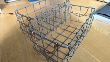 Photo of free Decorative wire basket (Finsbury Park N7) #2