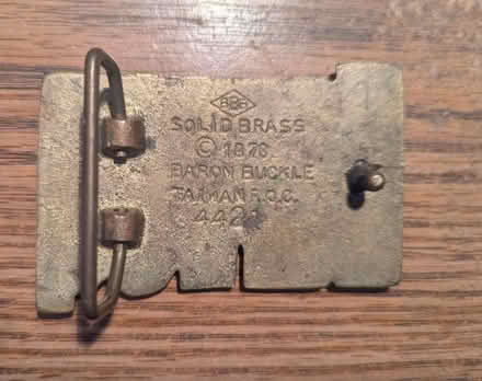 Photo of free Solid Brass Belt Buckle (Ann Arbor, Central Campus) #2