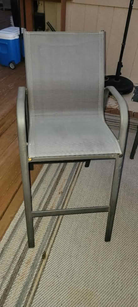 Photo of free Patio High Chairs (9303 Pinewood Dr. Dallas) #1