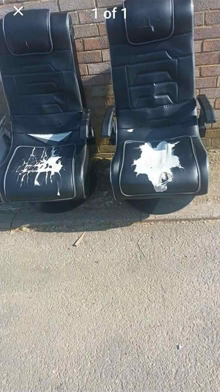 Photo of free 2 gaming chairs (Gillingham) #1