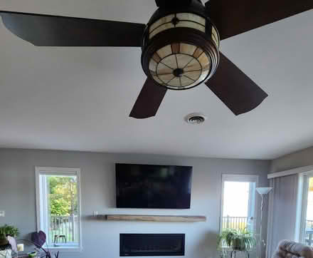 Photo of free ceiling fan with light (port ewen, ny) #1