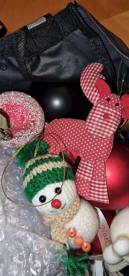 Photo of free Bag of Christmas baubles (Pembury TN2) #1