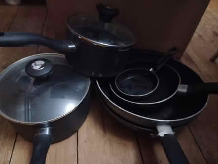 Photo of free Pots and pans (Central Watford WD18) #1