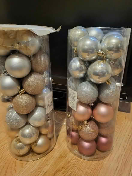 Photo of free Christmas baubles (Dawsons Corner LS28) #1