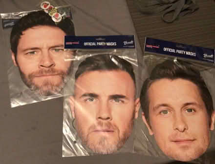 Photo of free Take That party masks (Twerton) #1