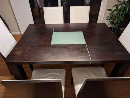 Photo of free Dinning set (table + 6chairs) (Lawrence and el Camino) #2