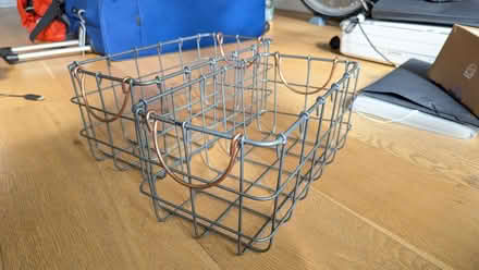 Photo of free Decorative wire basket (Finsbury Park N7) #1