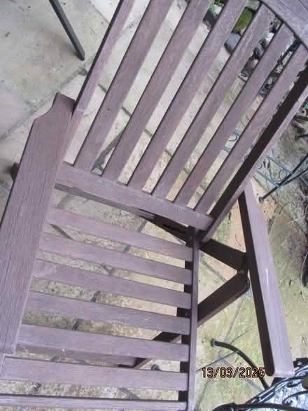 Photo of free Teak sun loungers (didsbury M20) #1