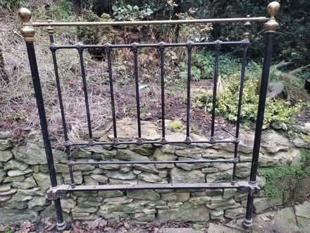 Photo of free Antique bed head (145cm wide x 150cm high) (Shotover OX3) #1