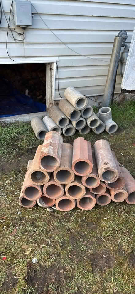 Photo of free Old Drain tiles (Vancouver - Strathcona eastvan) #1