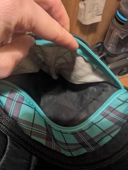 Photo of free Green and black backpack (CO2, Hythe) #3