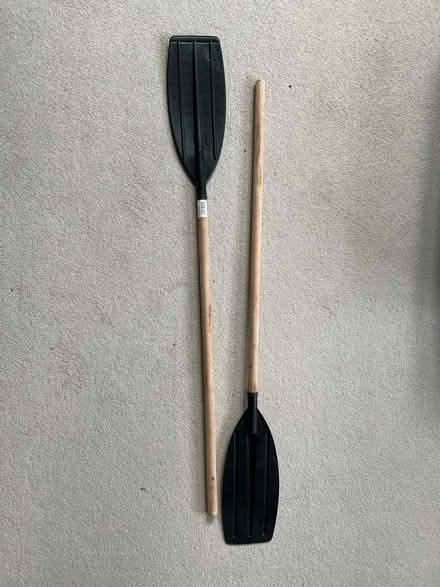 Photo of free 2 dingy paddles for rubber dingy (Walton Manor OX2) #1