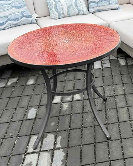 Photo of free Outdoor Tile Table (Madison Park, Seattle) #1