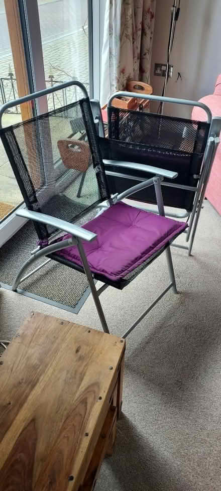 Photo of free Garden chairs (Tonbridge) #1