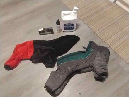 Photo of free Dog clothes and grooming supplies (Parkdale) #1