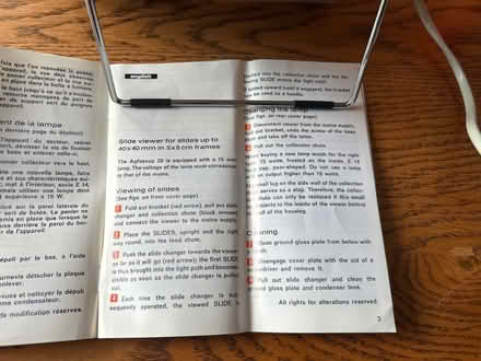 Photo of free Slide viewer (Tolworth KT6) #3