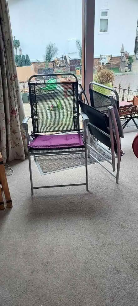 Photo of free Garden chairs (Tonbridge) #2