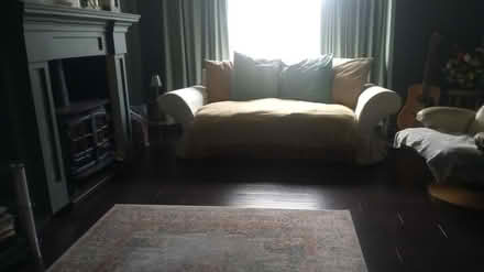 Photo of free Two three seater sofas (Partington, Trafford) #1