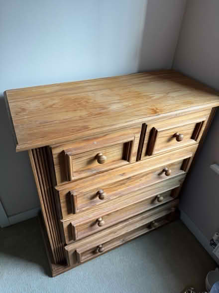 Photo of free Solid wood chest of drawers (Eastbourne BN22) #2