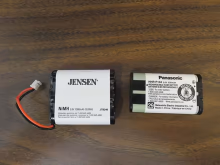 Photo of free cordless phone battery packs (Parkside Drive near Bloor) #1