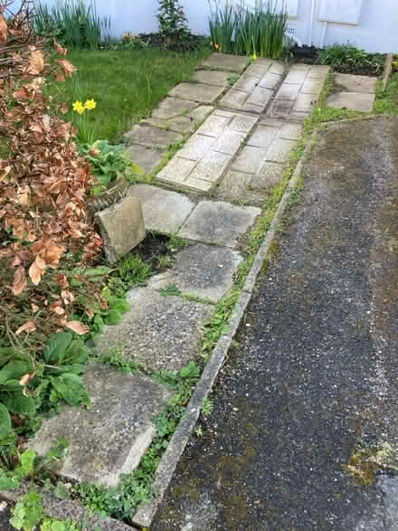 Photo of free Hard standing for bike/shed etc (Parkstone, Poole. BH14.) #1