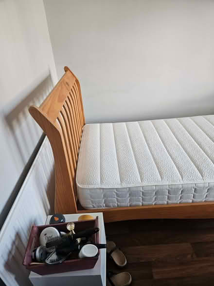 Photo of free 3ft pine bed with mattress,vgc. (Bramley LS13) #2