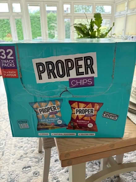 Photo of free Proper Chips Snack Packs (Weybridge KT13) #1